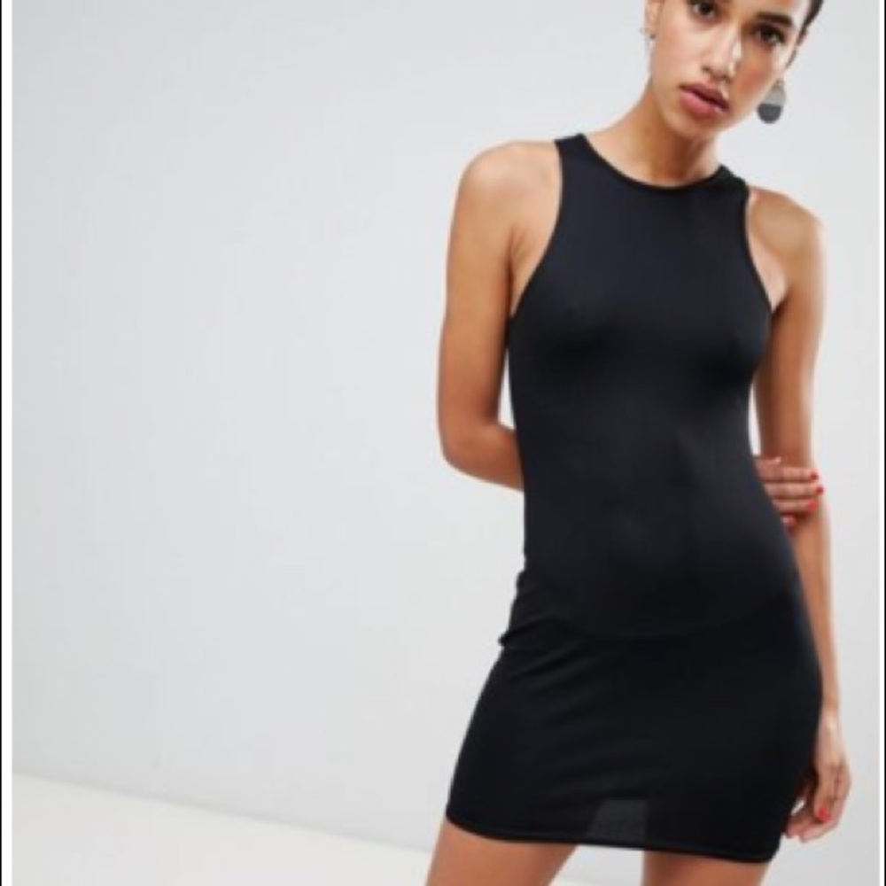 Short black dress